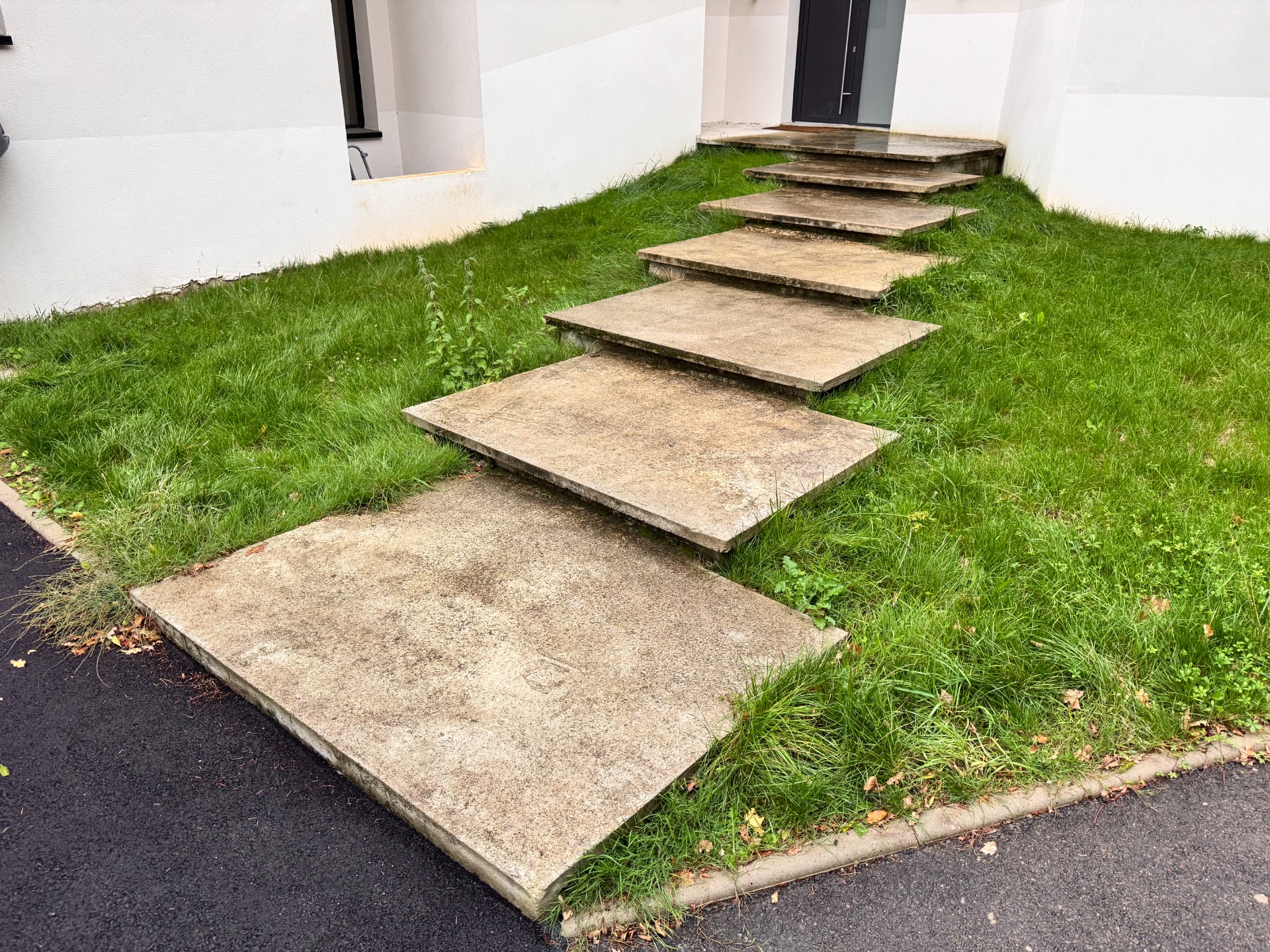 Granulat de marbre R&eacute;sineo_escalier